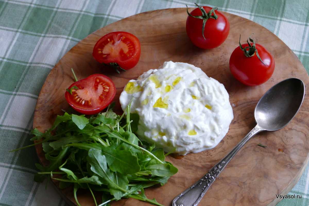 Сыр буррата в домашних условиях: как приготовить и с чем есть