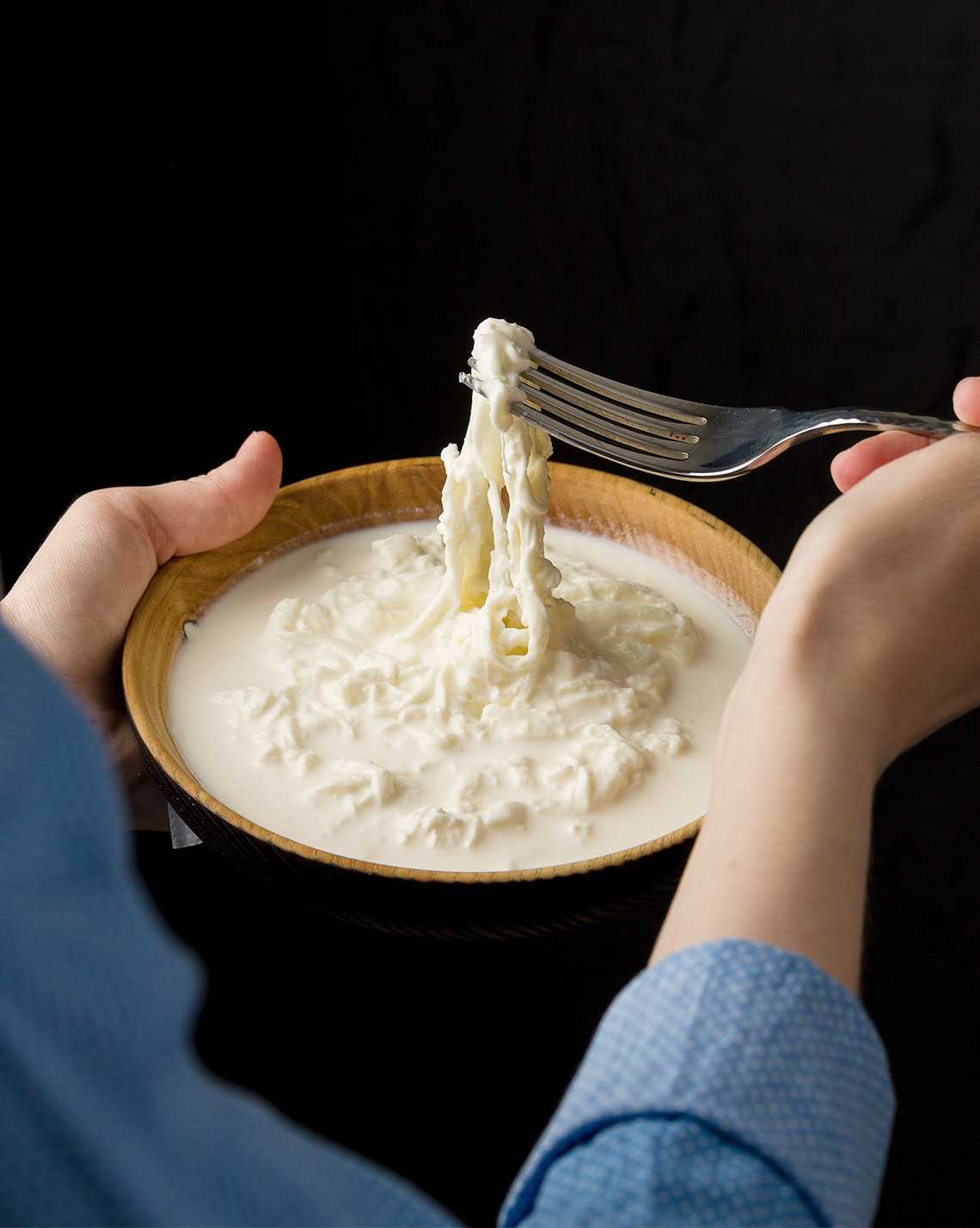 Страчателла сыр в домашних условиях — oh italia