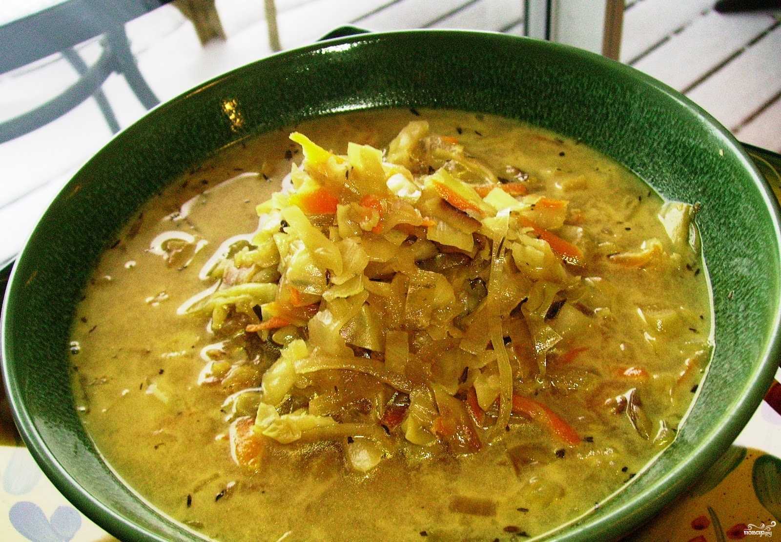 Готовим русские щи со свежей капустой