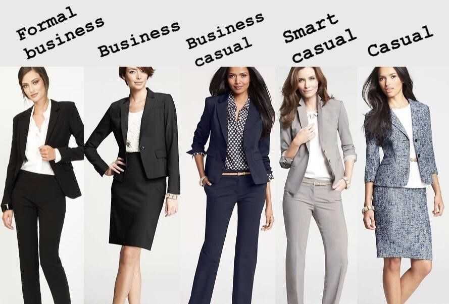 Деловой гардероб женщины: фото, правила делового дресс-кода, требования к деловой одежде и виды делового стиля