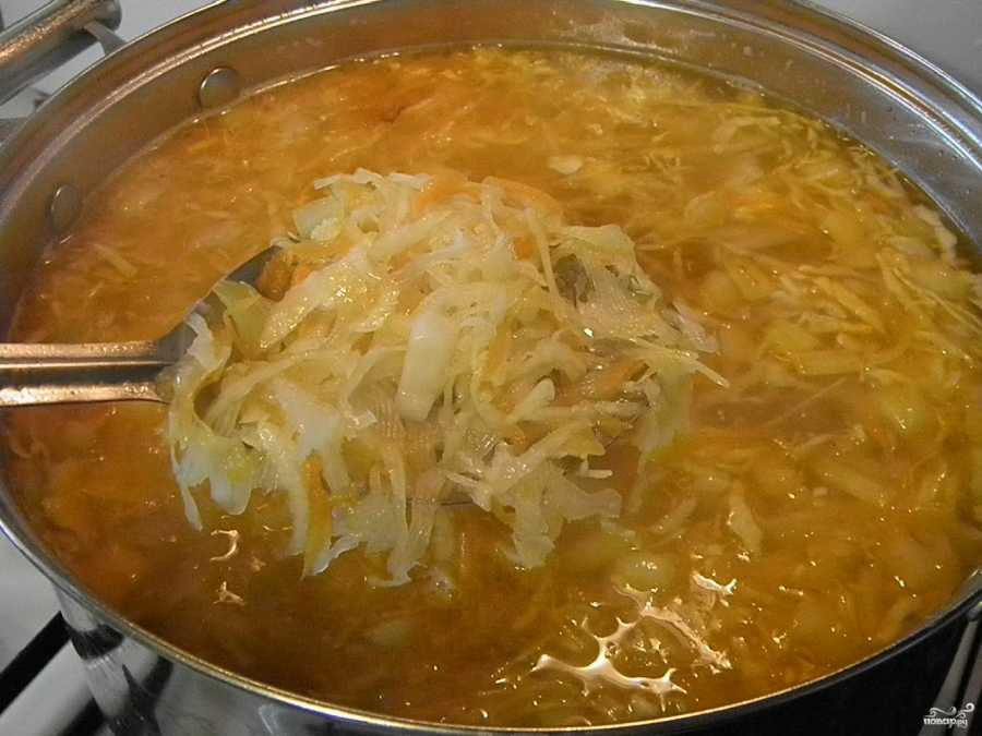 Как сварить вкусные щи из капусты