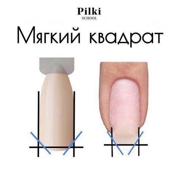 Как исправить форму ногтей?