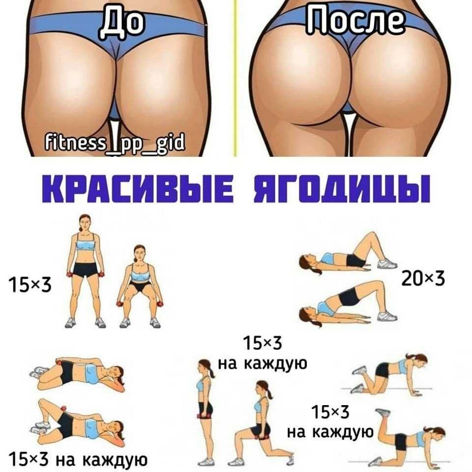 Реально ли накачать попу дома? комплекс упражнений для ягодиц в домашних условиях - tony.ru