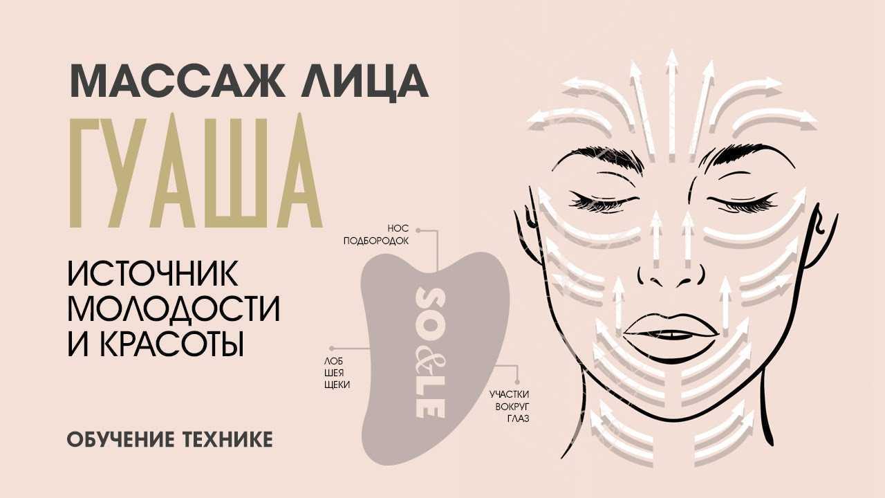 Массаж гуаша для лица — техника проведения самостоятельно