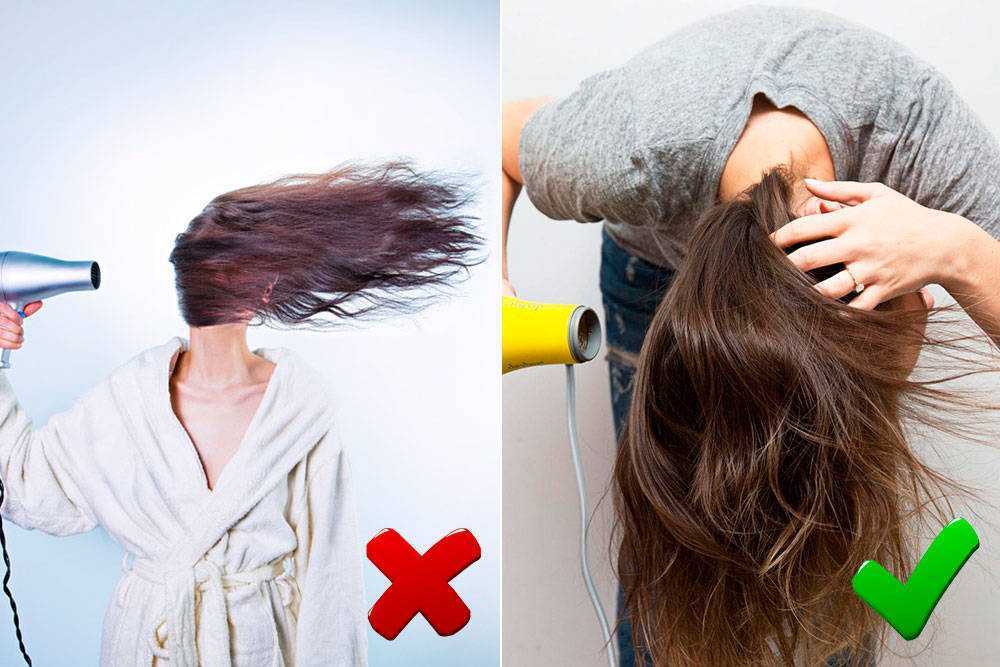5 способов как быстро высушить волосы без фена?