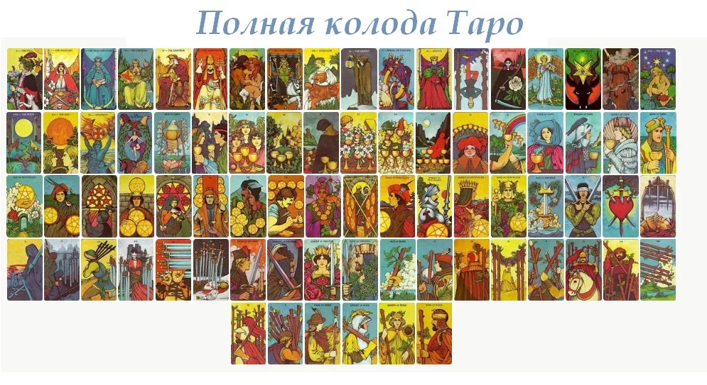 Значение мастей карт таро: пентакли