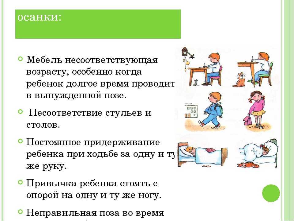 Упражнение для осанки для детей дошкольного возраста