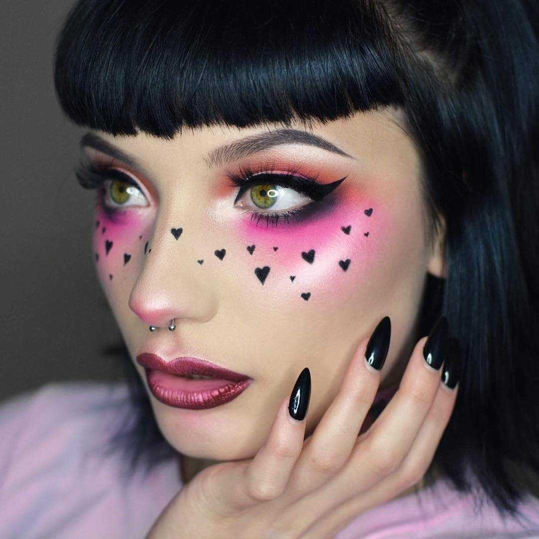 Фантазийный макияж, создание необычного, креативного, художественного make-up