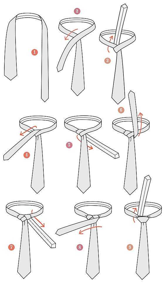 Как завязать галстук: 7 разных простых способов для мужчин