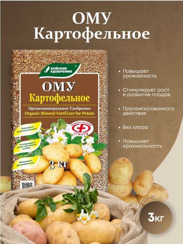 Удобрение для картофеля при посадке: выбор препаратов