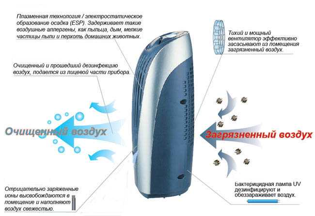 Обзор лучших ионизаторов воздуха для квартиры в 2024 году