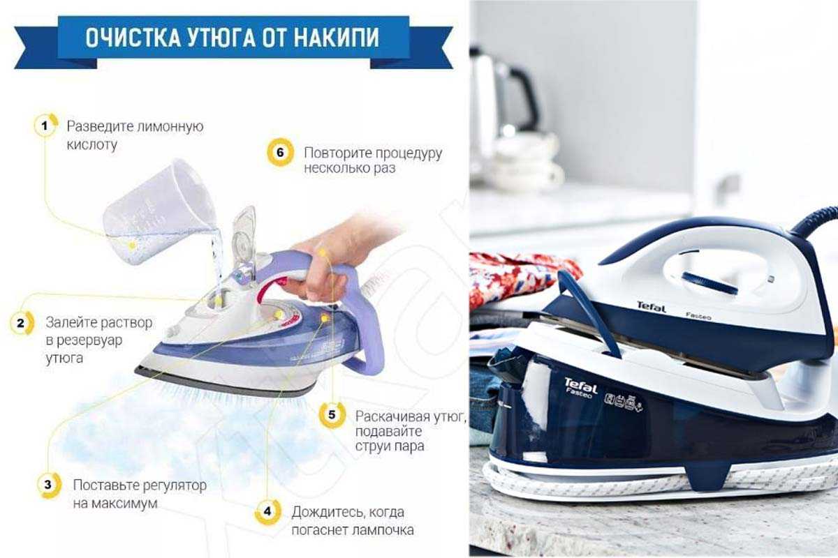 Как очистить утюг от пригара на подошве: домашние и магазинные средства