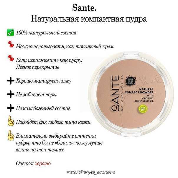 Лучшие минеральные пудры