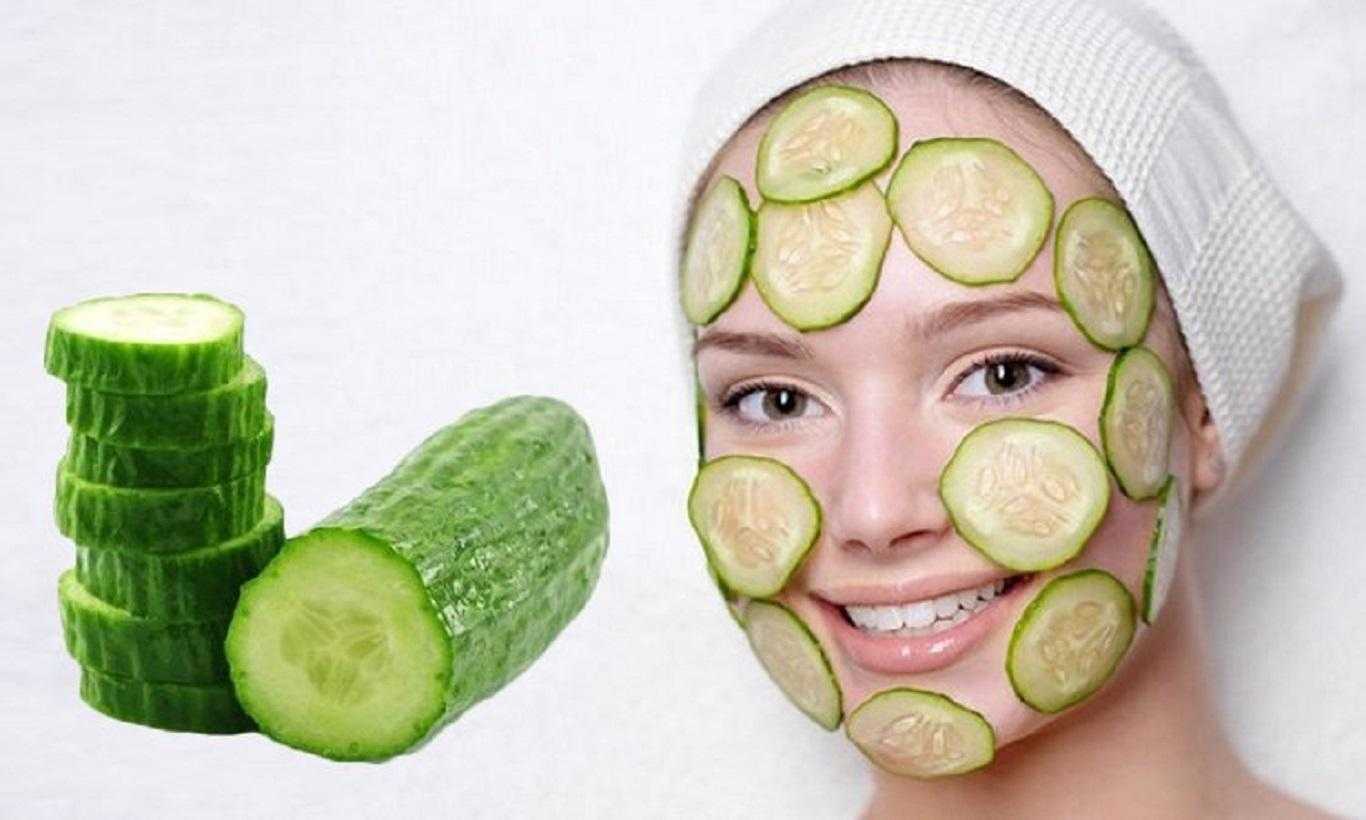 Огуречная маска для лица от морщин
