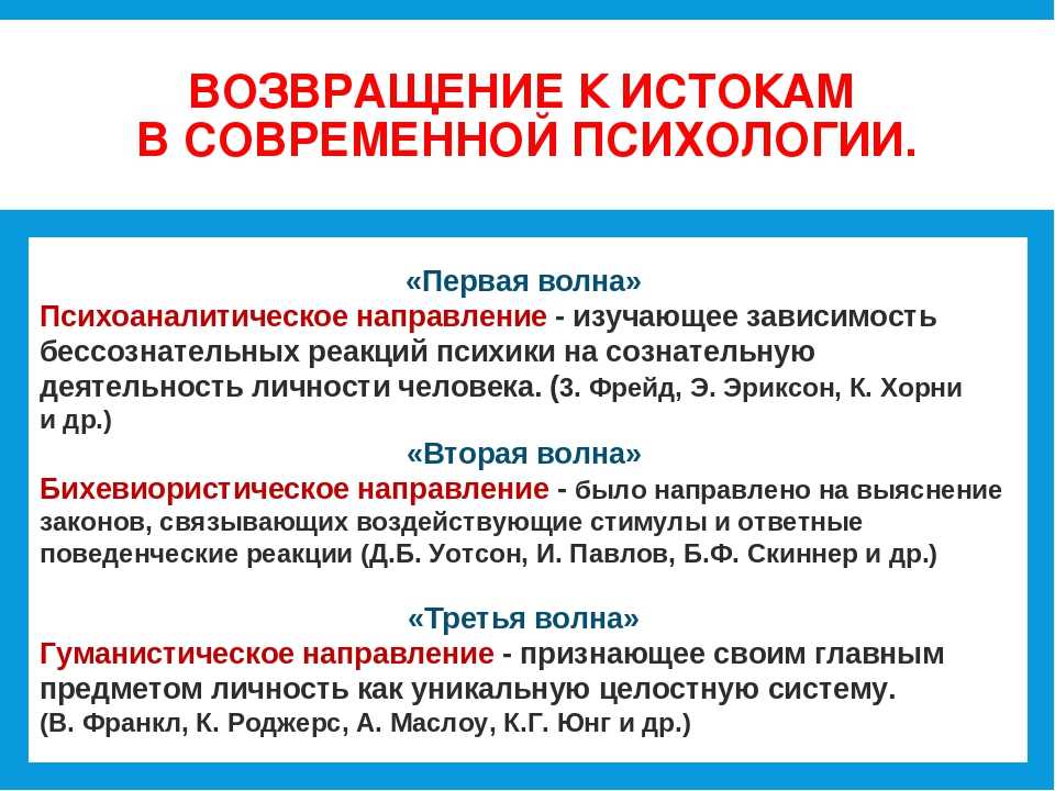 Возвращение к истокам