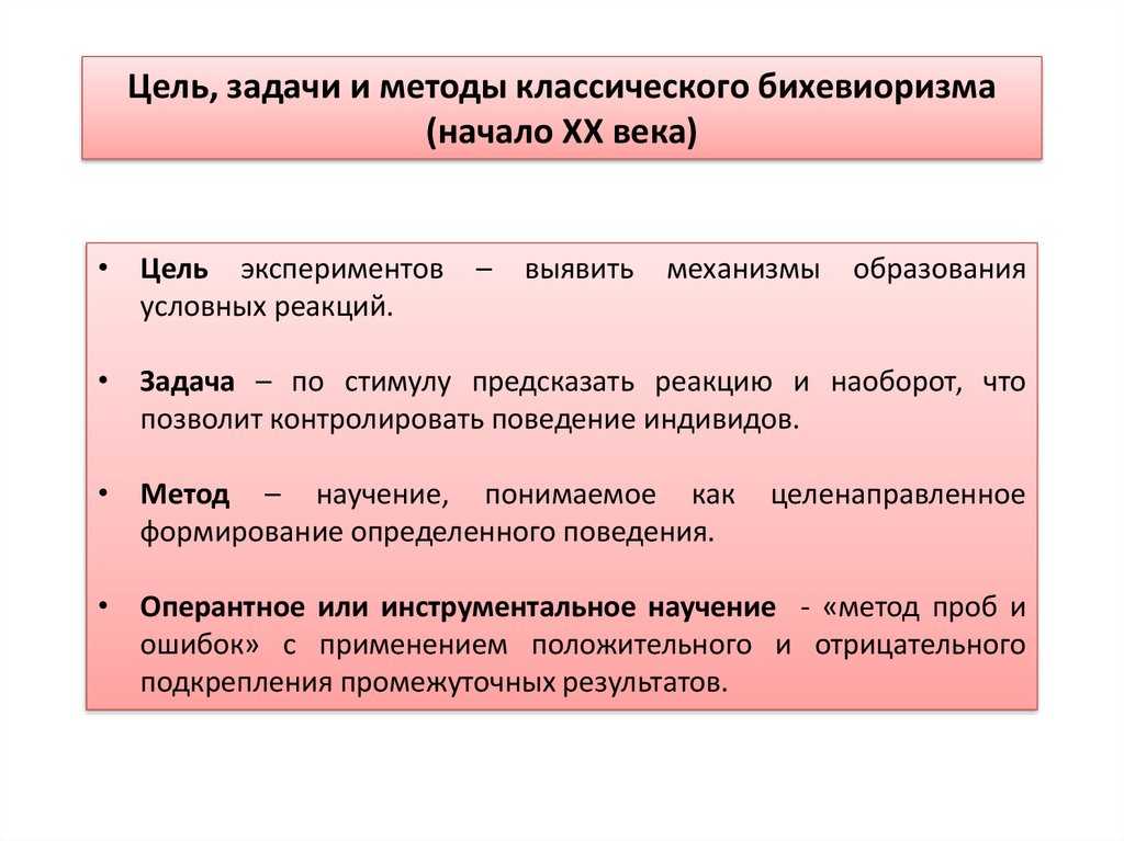 Бихевиоризм