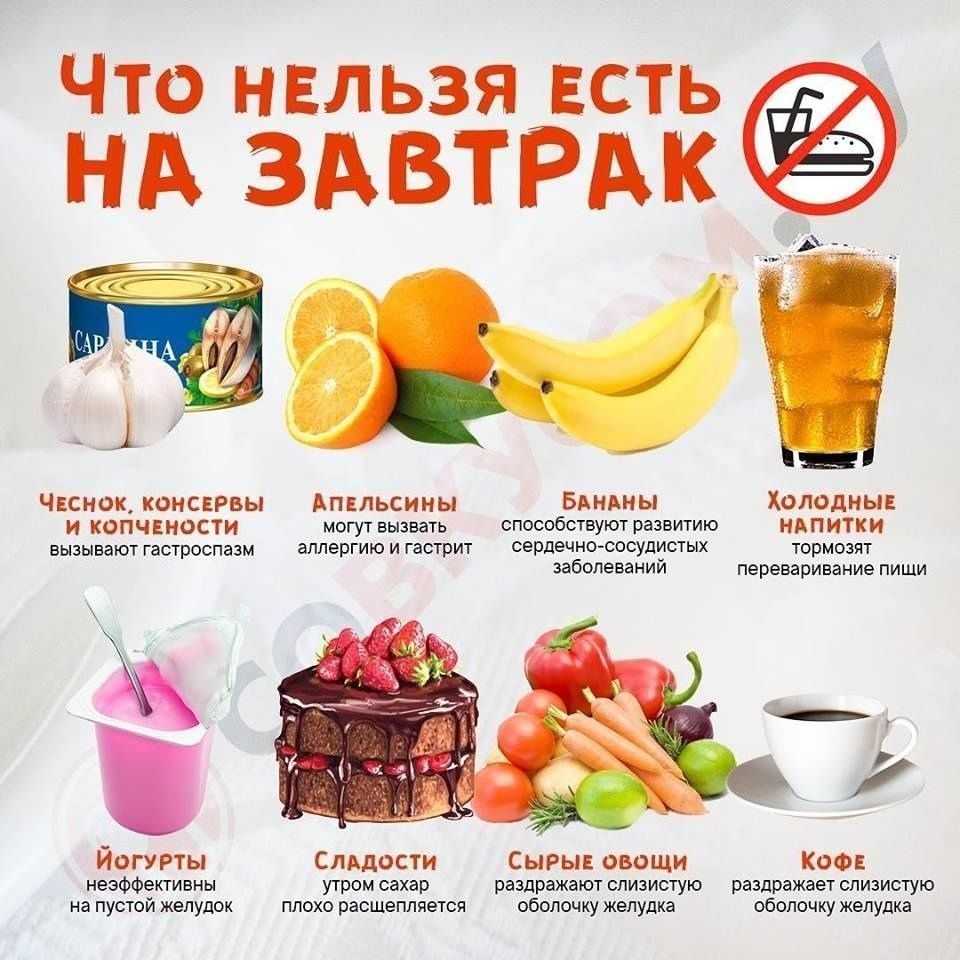10 продуктов, которые нельзя есть натощак