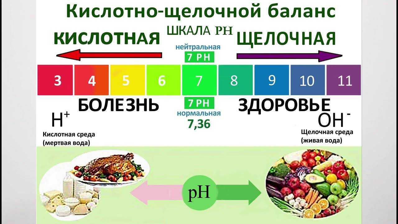Щелочные продукты питания: список, примерное меню на неделю