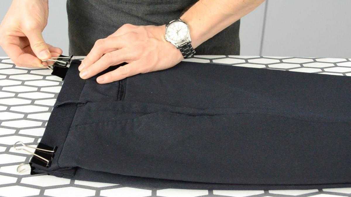 Как гладить брюки со стрелками